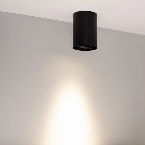 Светильник SP-FOCUS-R86-10W Day4000 (BK, 24 deg, 230V) (Arlight, IP54 Металл, 5 лет)