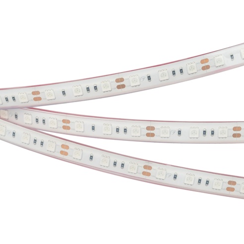 Лента светодиодная герметичная RTW-PGS-B60-13mm 12V Yellow (14.4 W/m, IP67, 5060, 5m) (Arlight, -)