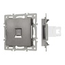 Механизм компьютерной розетки SCT-MPC1-PL-GR (RJ-45, CAT6) (Arlight, -)