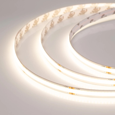 Лента светодиодная COB-X378-8mm 24V Warm3500 (11 W/m, IP20, 5m) (Arlight, -)