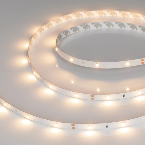 Лента светодиодная RT-A30-8mm 24V Warm3000 (2.9 W/m, IP20, 2835, 5m) (Arlight, -)