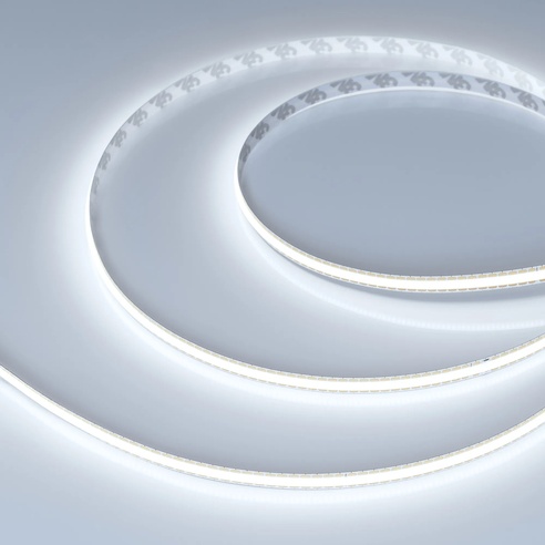 Лента светодиодная COB-X544-8mm 24V White6000 (11 W/m, IP20, 5m, FreeCut) (Arlight, Свободная резка)