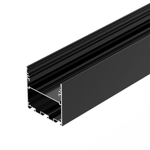 Профиль LINE-M-5050-2500 BLACK (Arlight, Алюминий)