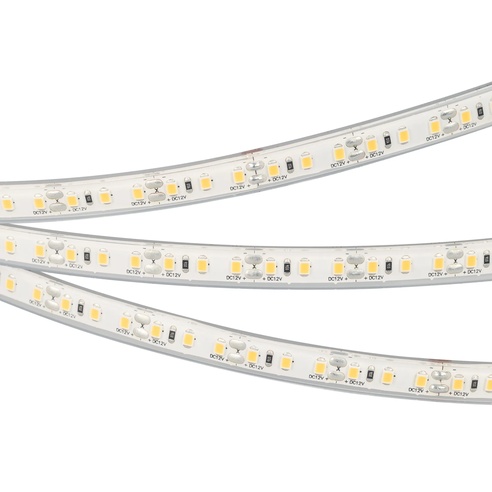 Лента светодиодная RTW-5000PU-2835-120 12V Cool 8K (10.5mm, 16.8W, IP68) (Arlight, Закрытый)