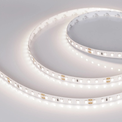 Лента светодиодная RT-A120-8mm 24V Day4000 CRI98 (9.6 W/m, IP20, 2835, 5m) (Arlight, Открытый)