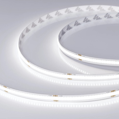 Лента светодиодная COB-X378-8mm 24V White6000 (11 W/m, IP20, 5m) (Arlight, -)