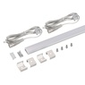 Набор для светодиодной подсветки ARL-KIT-SLIM-FC 24V Day4000 (14,4 W/m, IP20, 2m) (Arlight, Алюминий+пластик)