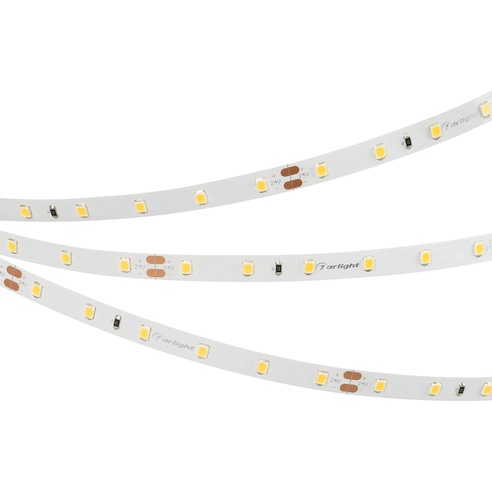 Лента светодиодная RT-A60-8mm 24V Warm2700 (4.8 W/m, IP20, 2835, 50m) (Arlight, Открытый)
