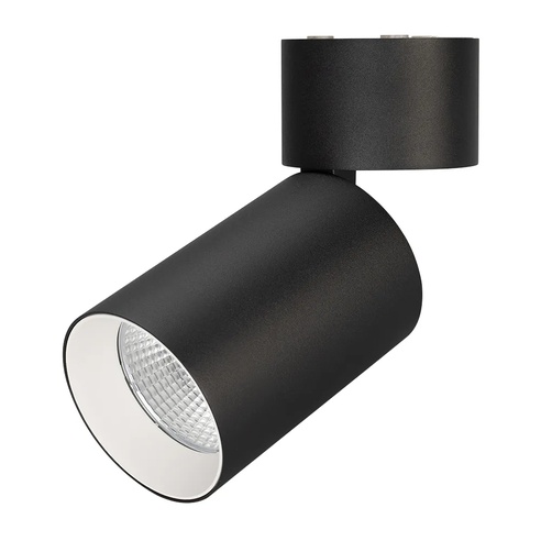 Светильник SP-POLO-SURFACE-FLAP-R85-15W Day4000 (BK-WH, 40 deg) (Arlight, IP20 Металл, 3 года)