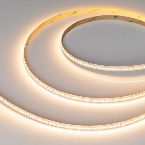 Лента светодиодная MICROLED-M320-8mm 24V Warm2700 (8 W/m, IP20, 2216, 5m) (Arlight, 130 лм/Вт)