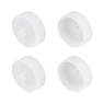 Заглушка WPH-FLEX-D40-360deg WHITE с отверстием (Arlight, Силикон)