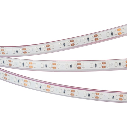 Лента светодиодная RTW 2-5000PGS 12V Green 2x (3528, 600 LED, LUX) (Arlight, 9.6 Вт/м, IP67)