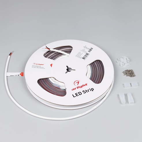 Лента светодиодная герметичная CSP-PFS-X480-10mm 24V White6000 (14.4 W/m, IP68, TWP100, 5m) (Arlight, -)