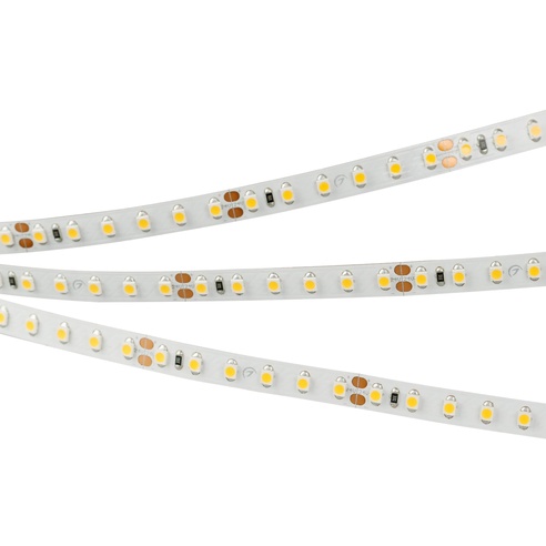 Лента светодиодная RT 2-5000 24V Cool 8K 2x (3528, 600 LED, LUX) (Arlight, 9.6 Вт/м, IP20)