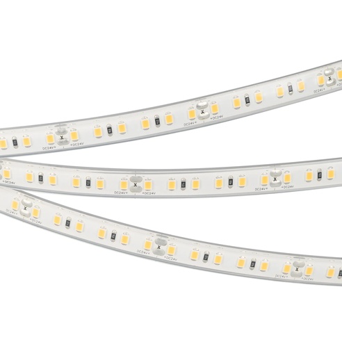 Лента светодиодная RTW-5000PU-2835-120 24V Day4000 (10.5mm, 16.8W, IP68) (Arlight, Закрытый)