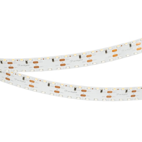 Лента светодиодная RS 2-5000 24V Warm3000 2x2 15mm (3014, 240 LED/m, LUX) (Arlight, 19.2 Вт/м, IP20)