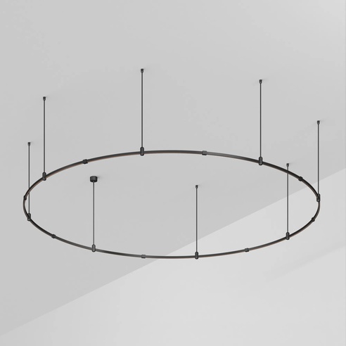 Трек ART-APRIORI-ROUND-ROD-800-R3000 (BK) (Arlight, IP20 Металл, 3 года)