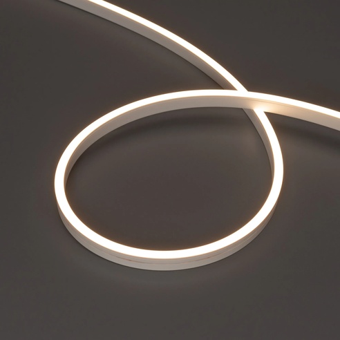 Лента светодиодная герметичная MOONLIGHT-SIDE-A120-06x12mm 24V Warm3000 (9.6 W/m, IP65, 5m, wire x2) (Arlight, Вывод прямой, 3 года)