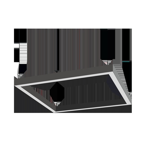 Светодиодный фигурный светильник MS-LONG BOX Квадрат 1000x1000mm 150W  3000/4000/6000К
