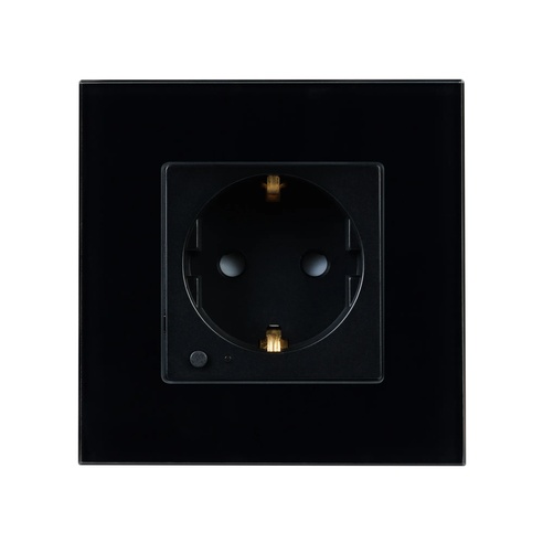 Розетка электрическая с Zigbee управлением SCT-OMALI-EUZB1-PL-BK (240V, 16A, Zigbee) (Arlight, -)