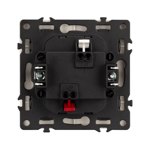 Механизм звонкового выключателя SWT-NOBE-MKR1-SFPL-IS (230V, 10A) (Arlight, Никель)