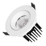 Светильник MS-ATOLL-BUILT-TURN-R94-10W Day4000 (WH, 36 deg, 230V) (Arlight, IP54 Металл, 5 лет)