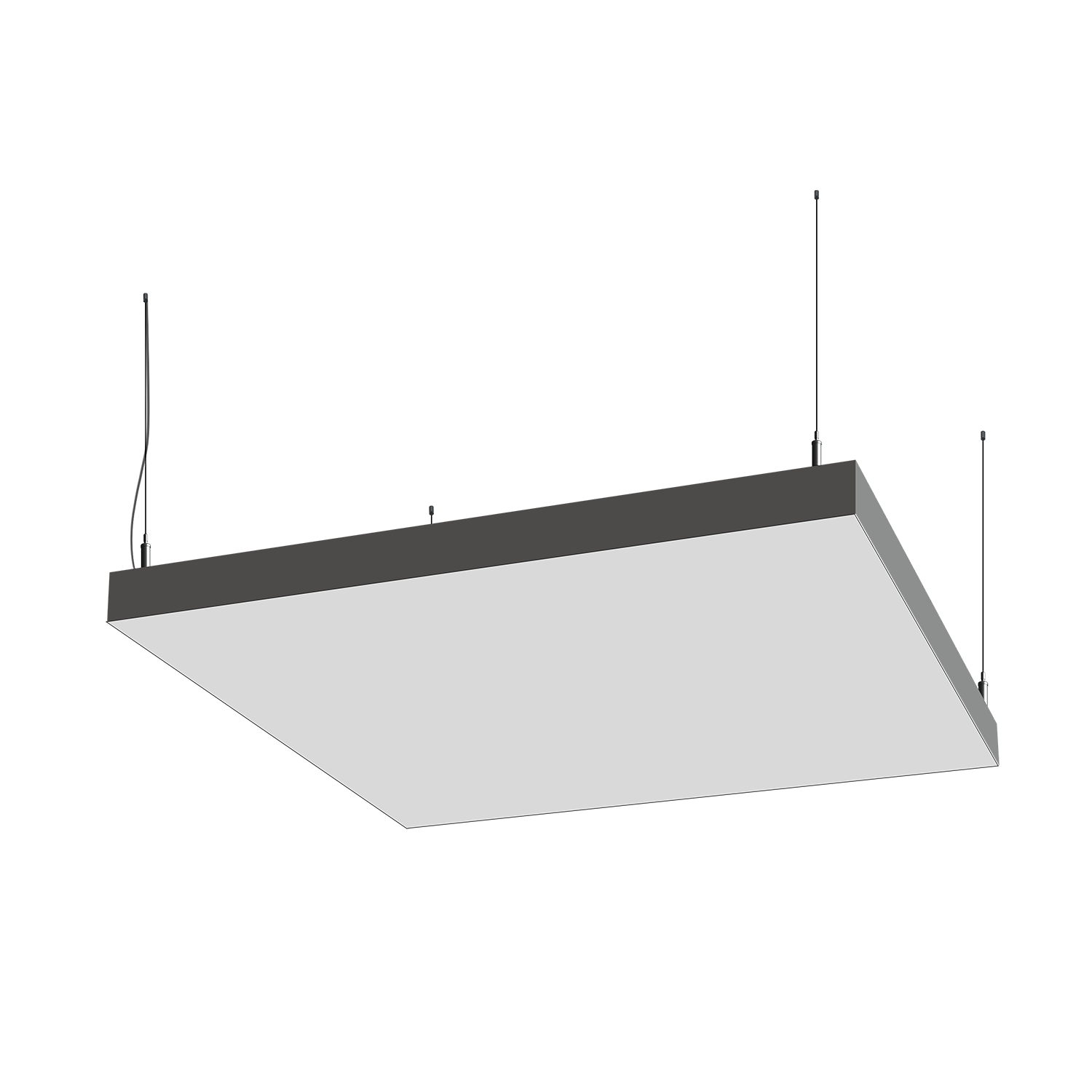 Cветодиодный фигурный светильник MS-BOX Квадрат 1200mm 200W 3000/4000/6000K - изображение товара