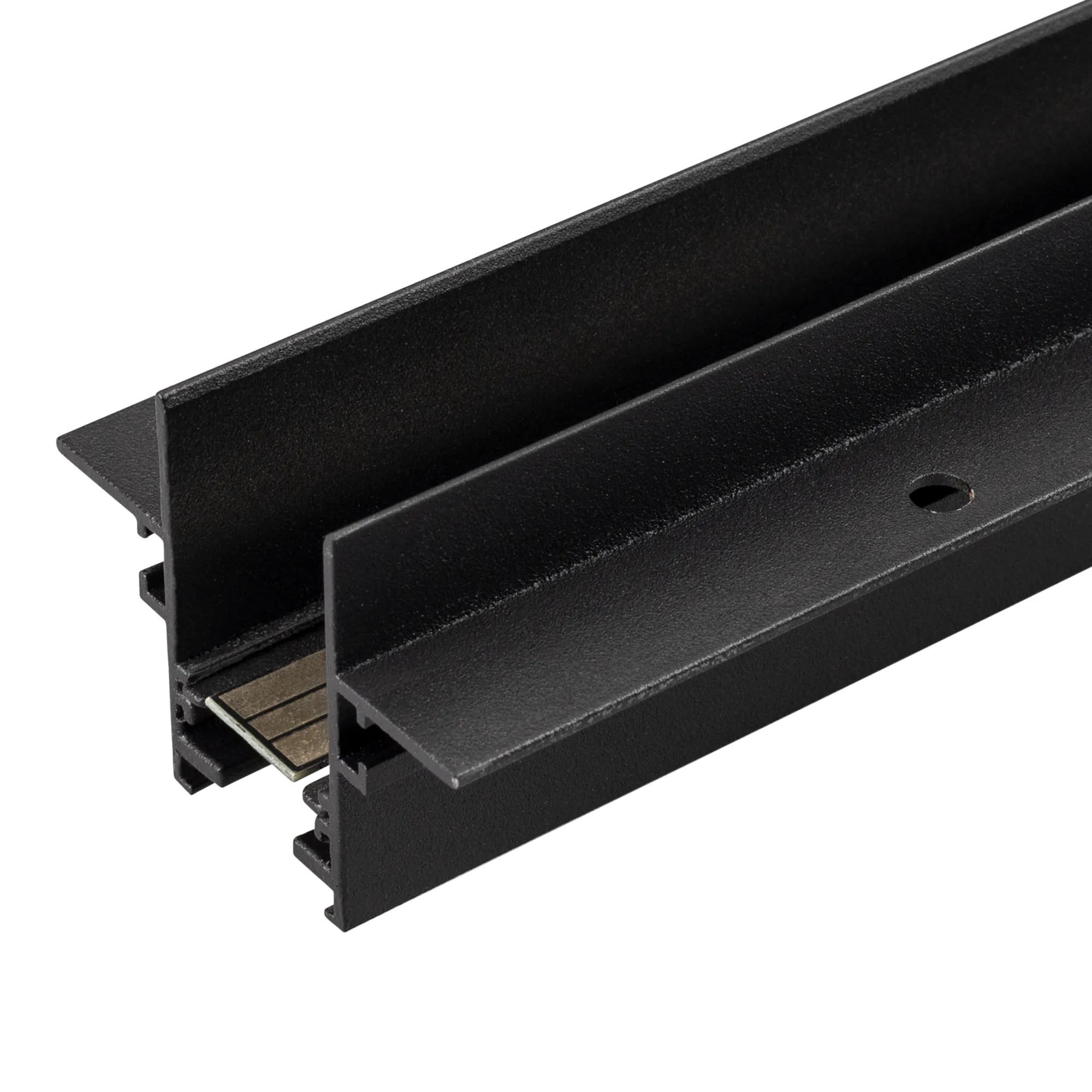 Трек встраиваемый MAG-TRACK-2538-FDW-2000 (BK) (Arlight, IP20 Металл, 3 года) - изображение товара