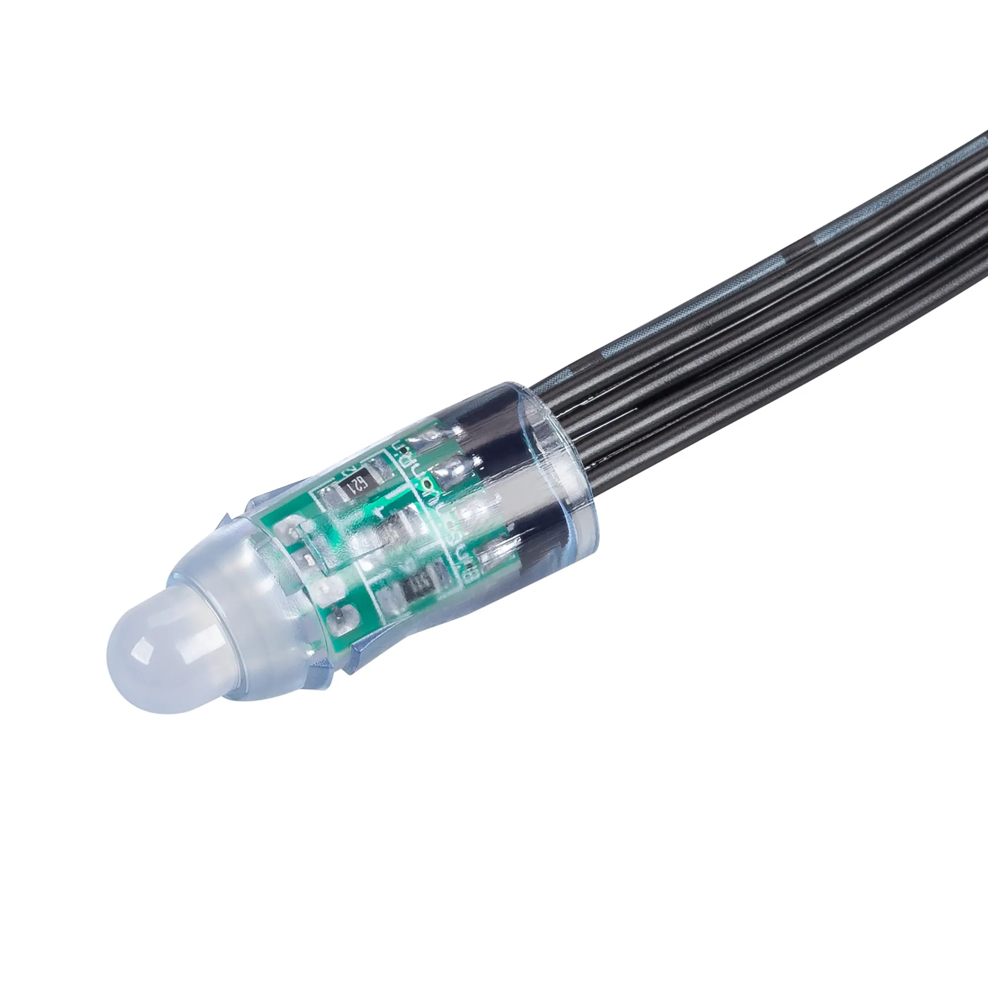 Модуль герметичный ARL-UVR-D12 12V RGB (0.3W, IP67, 90 deg) (Arlight, Пластик, 5 лет) - изображение товара