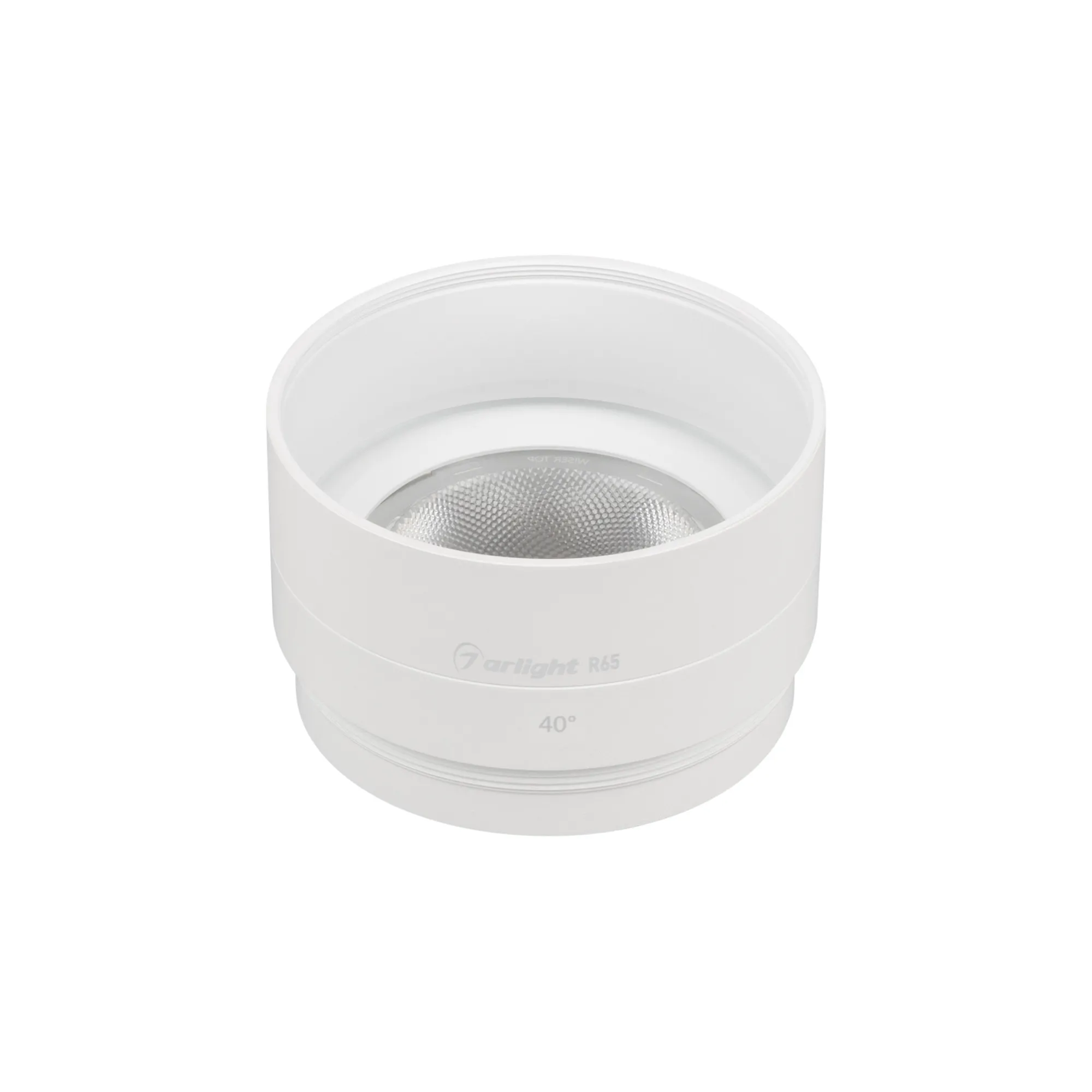 Насадка с фиксированным углом LGD-ARTIFACT-LENS-R65 (WH, 40 deg) (Arlight, Металл)