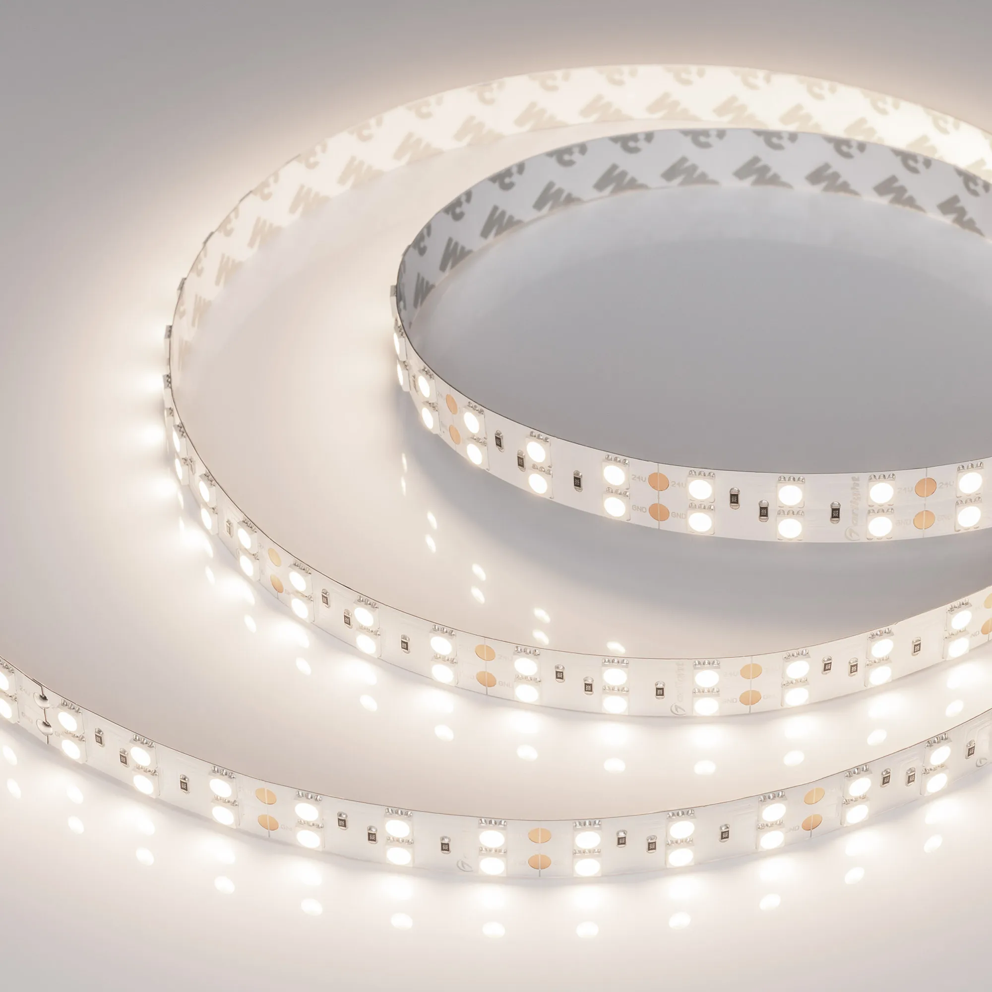 Лента светодиодная RT-B120-15mm 24V Day4000 (28.8 W/m, IP20, 5060, 5m) (Arlight, Открытый) - изображение товара