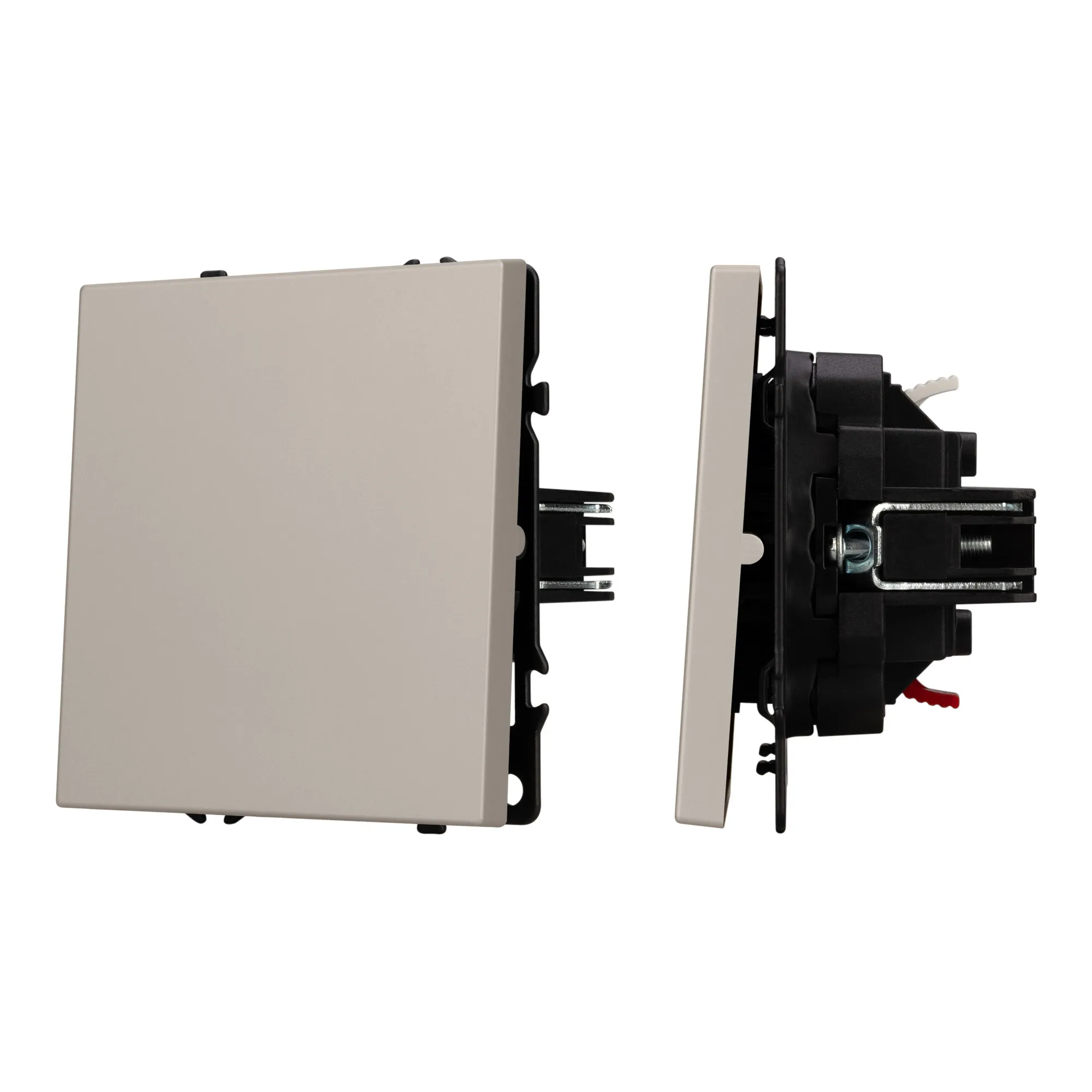 Механизм звонкового выключателя SWT-NOBE-MKR1-SFPL-CA (230V, 10A) (Arlight, Кашемир) - изображение товара