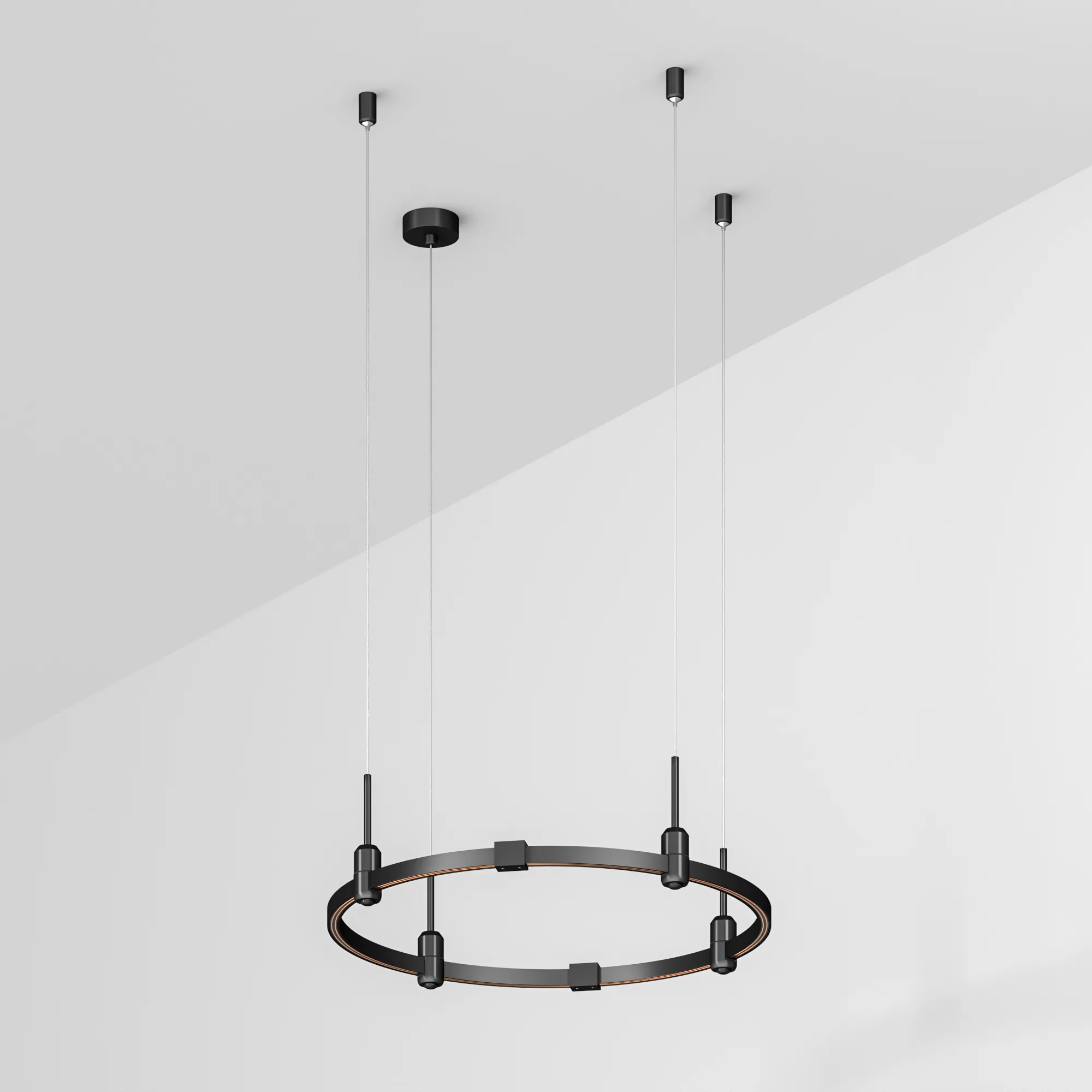 Трек ART-APRIORI-ROUND-HANG-R600 (BK) (Arlight, IP20 Металл, 3 года) - изображение товара