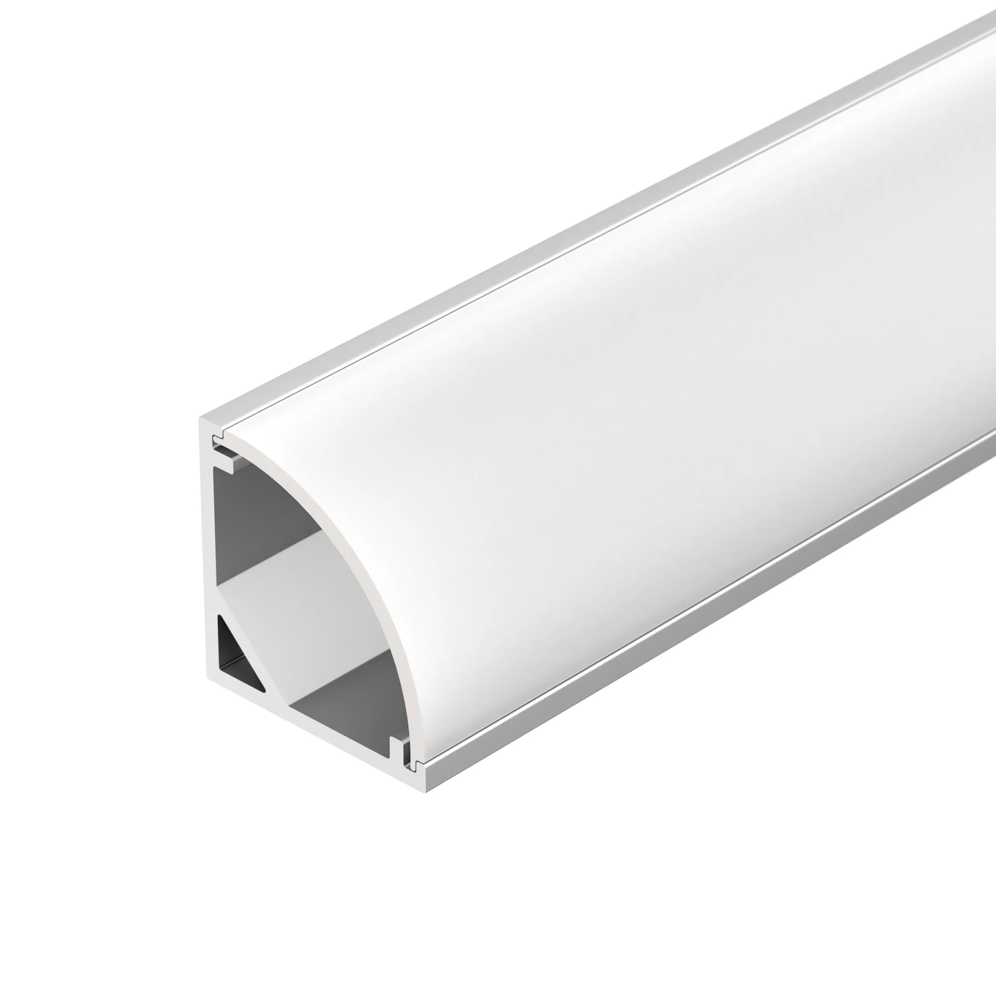 Профиль с экраном SL-KANT-H16-2000 ANOD+OPAL (Arlight, Алюминий) - изображение товара