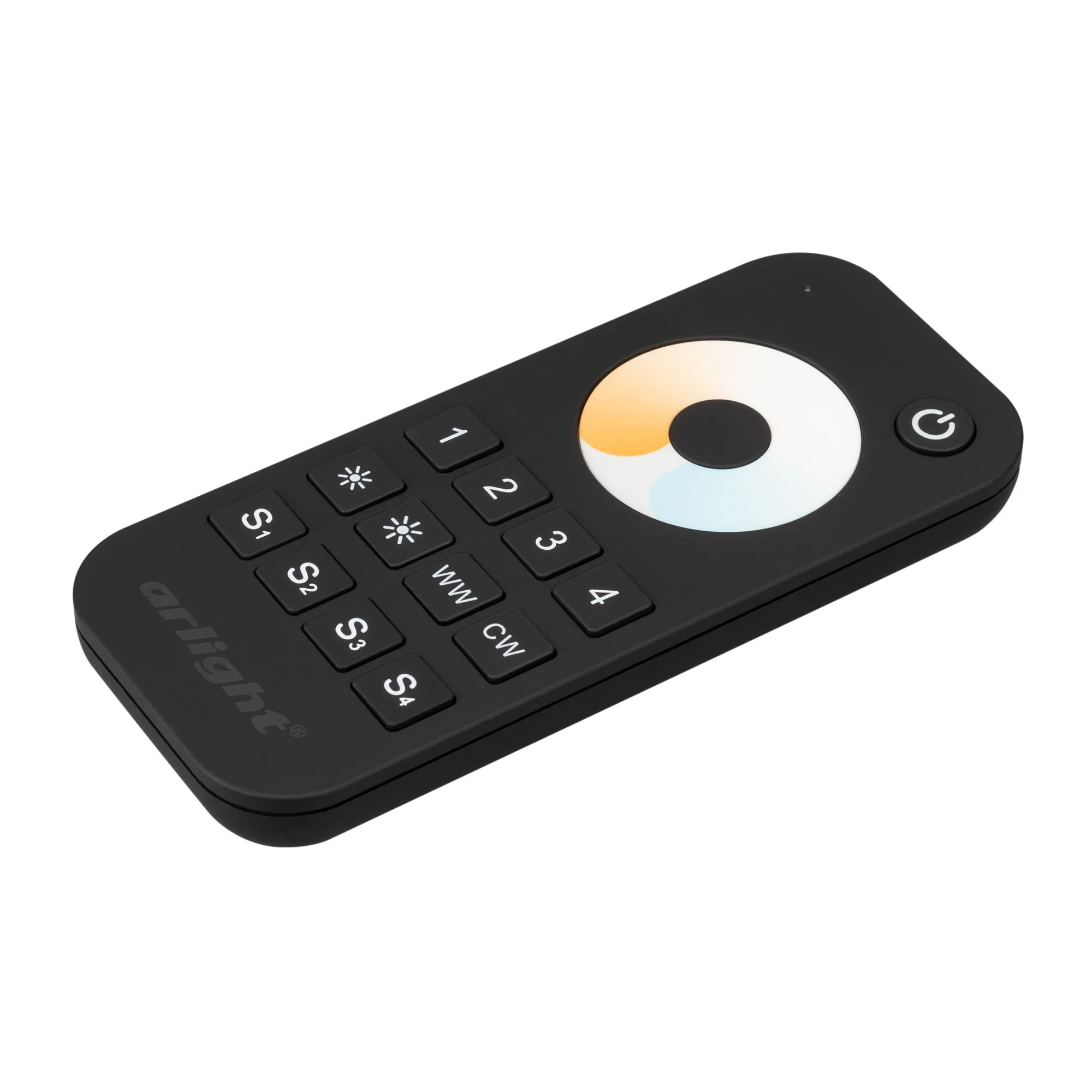Пульт SMART-R34-MIX Black (4 зоны, 2.4G) (Arlight, IP20 Пластик, 5 лет) - изображение товара