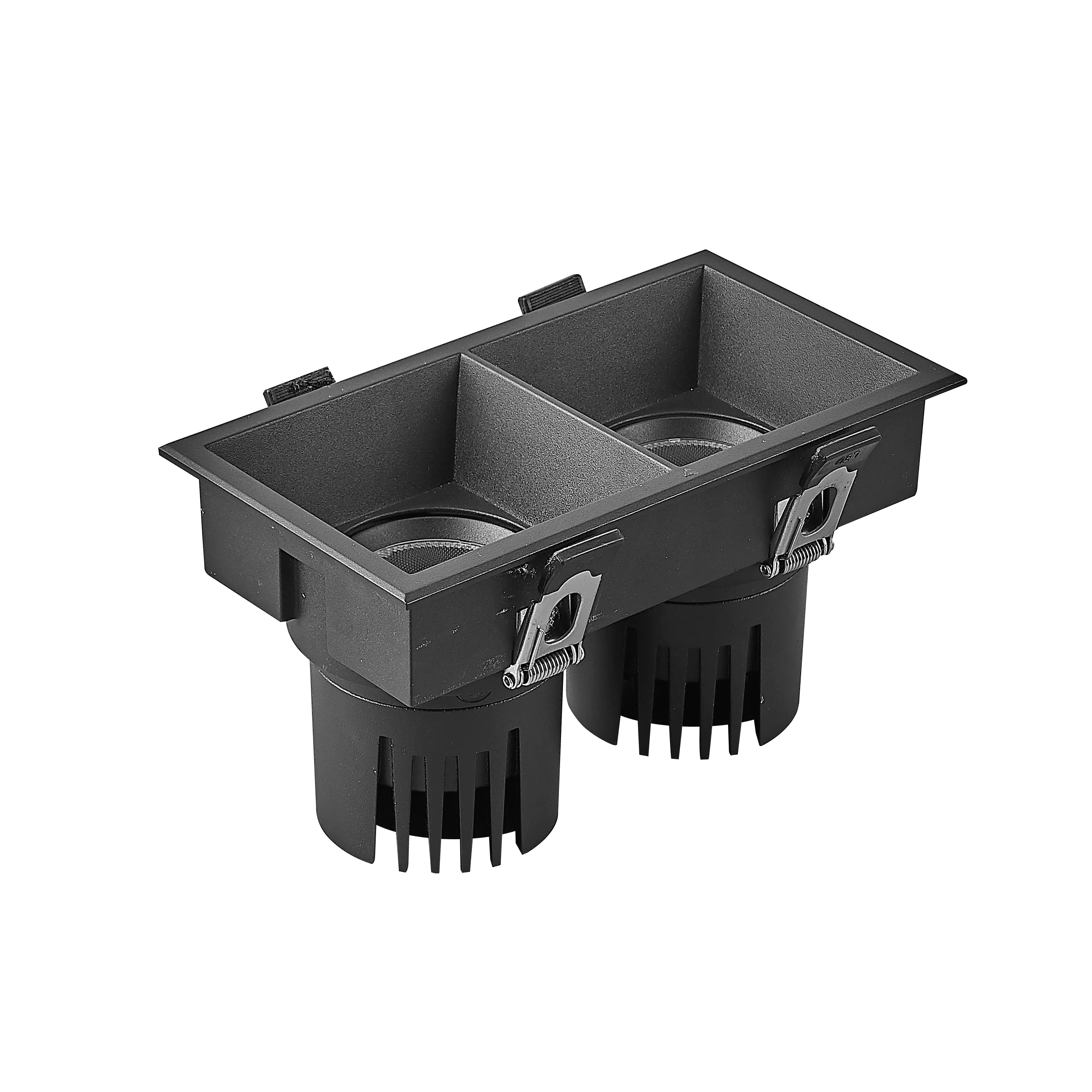 Светильник MS-FLOW-BUILT-S157x85-2x12W Warm3000 (BK, 38 deg, 230V) (Arlight, IP20 Металл, 5 лет)