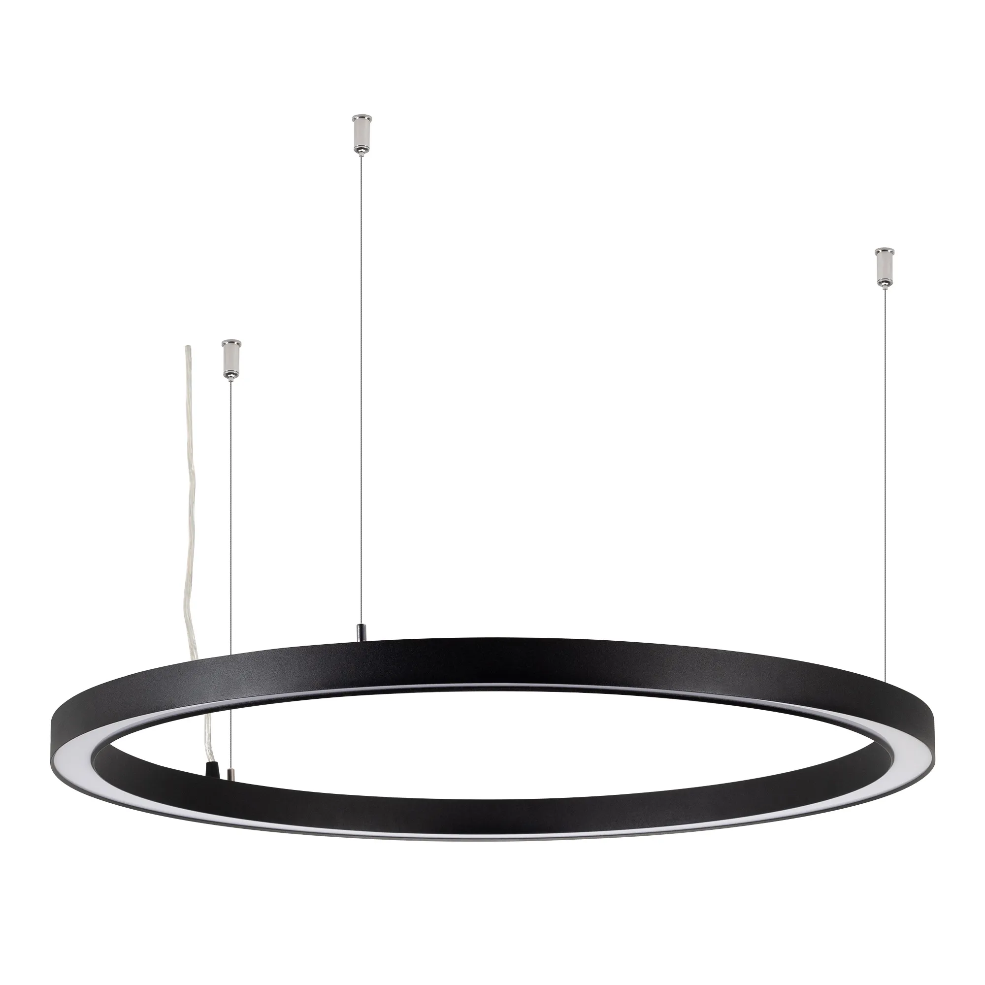 Светильник SP-CIRCLE-HANG-O3535-D700-40W Day4000 (RAL9005, 120 deg, 230V) IP40 LED (Arlight, Алюминий) - изображение товара