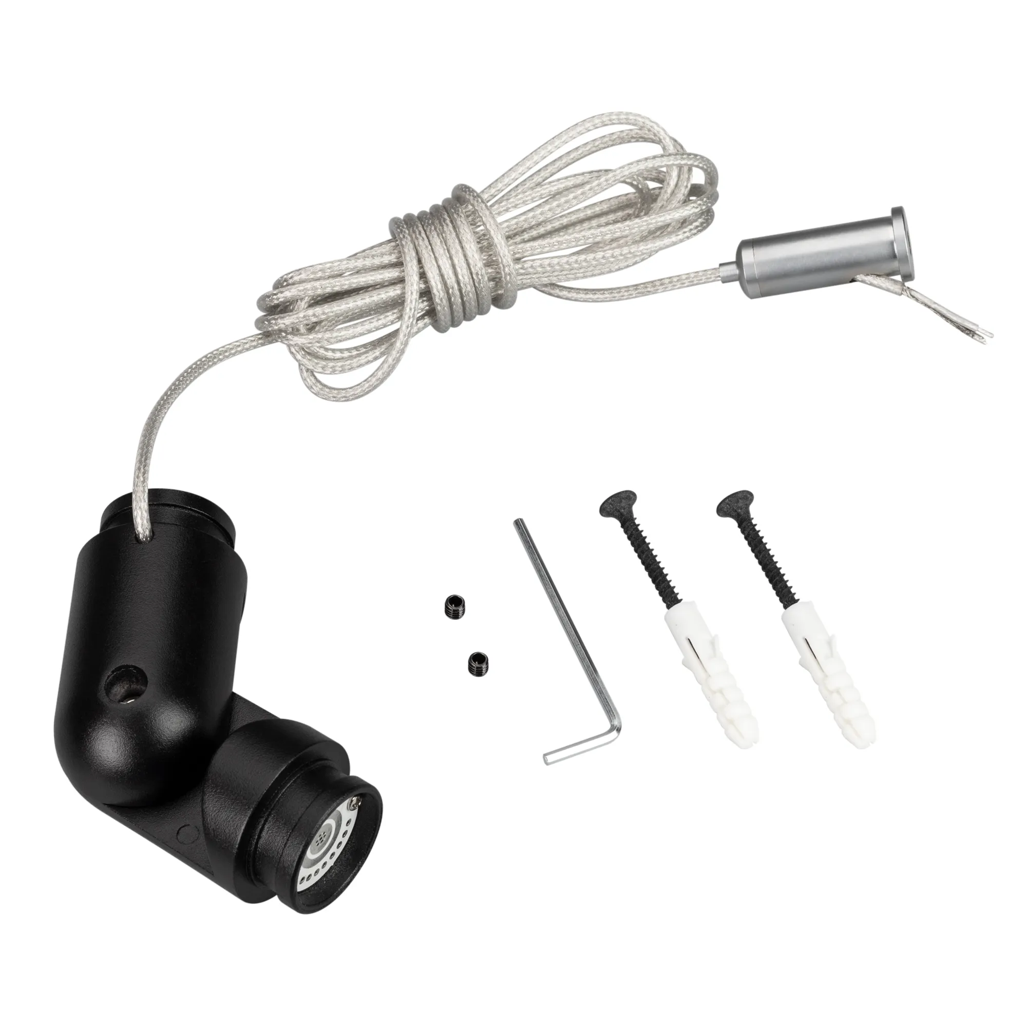 Коннектор поворотный MAG-FLEX-CON-POWER-TURN-KIT (BK) (Arlight, IP20 Металл, 3 года) - изображение товара