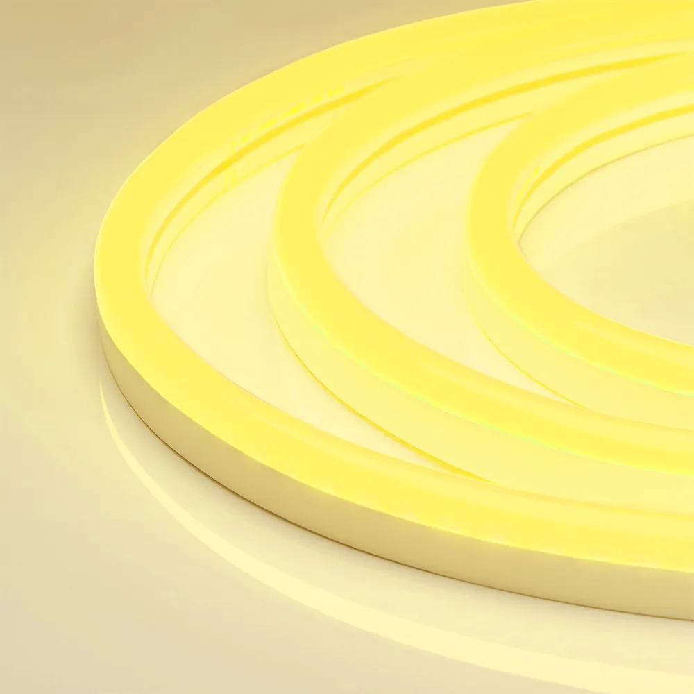 Гибкий неон ARL-NEON-2615YH-SIDE 230V Yellow (Arlight, 8 Вт/м, IP65) - изображение товара