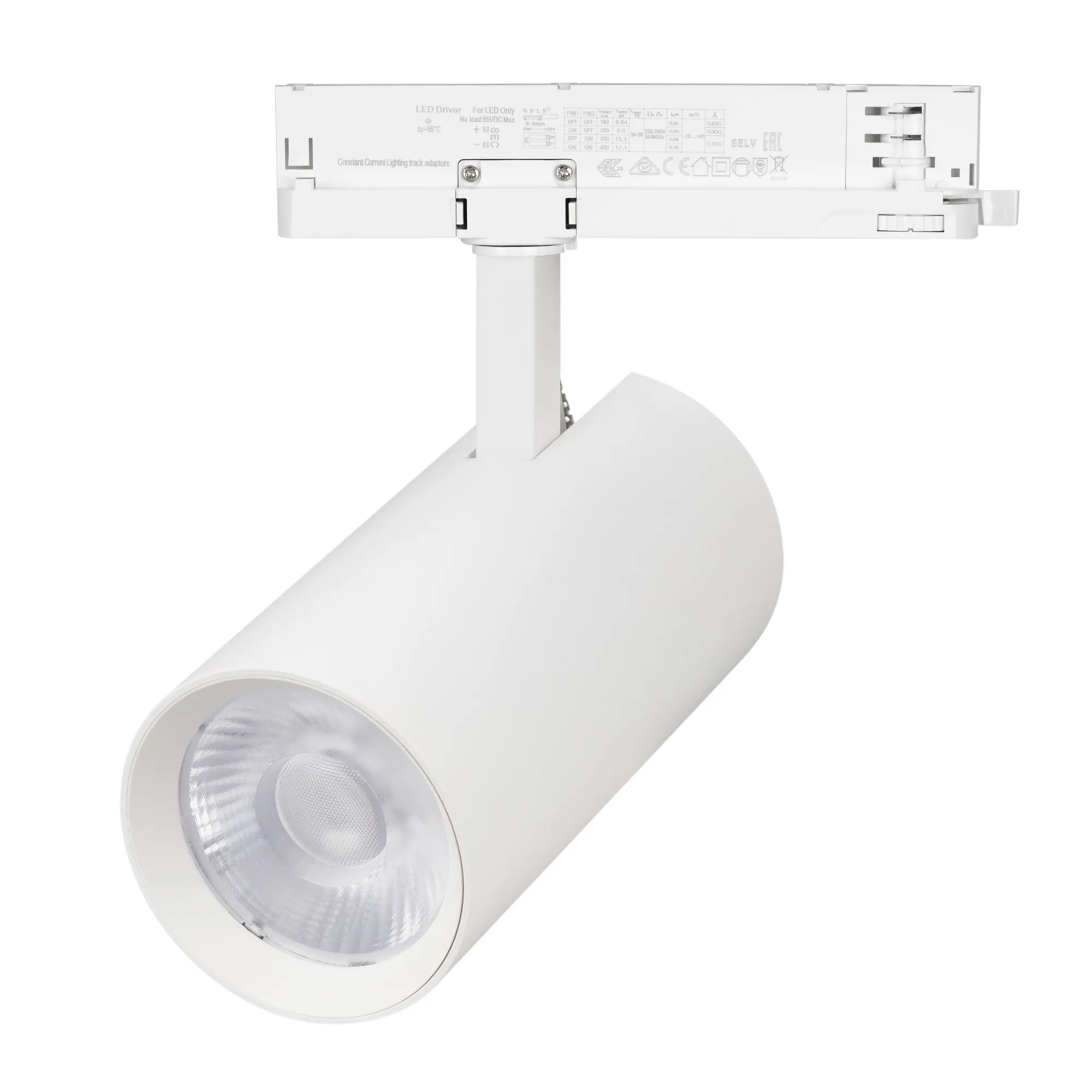 Светильник LGD-GERA-4TR-R90-30W Day4000 (WH, 36 deg, 230V, DALI) (Arlight, IP20 Металл, 5 лет)
