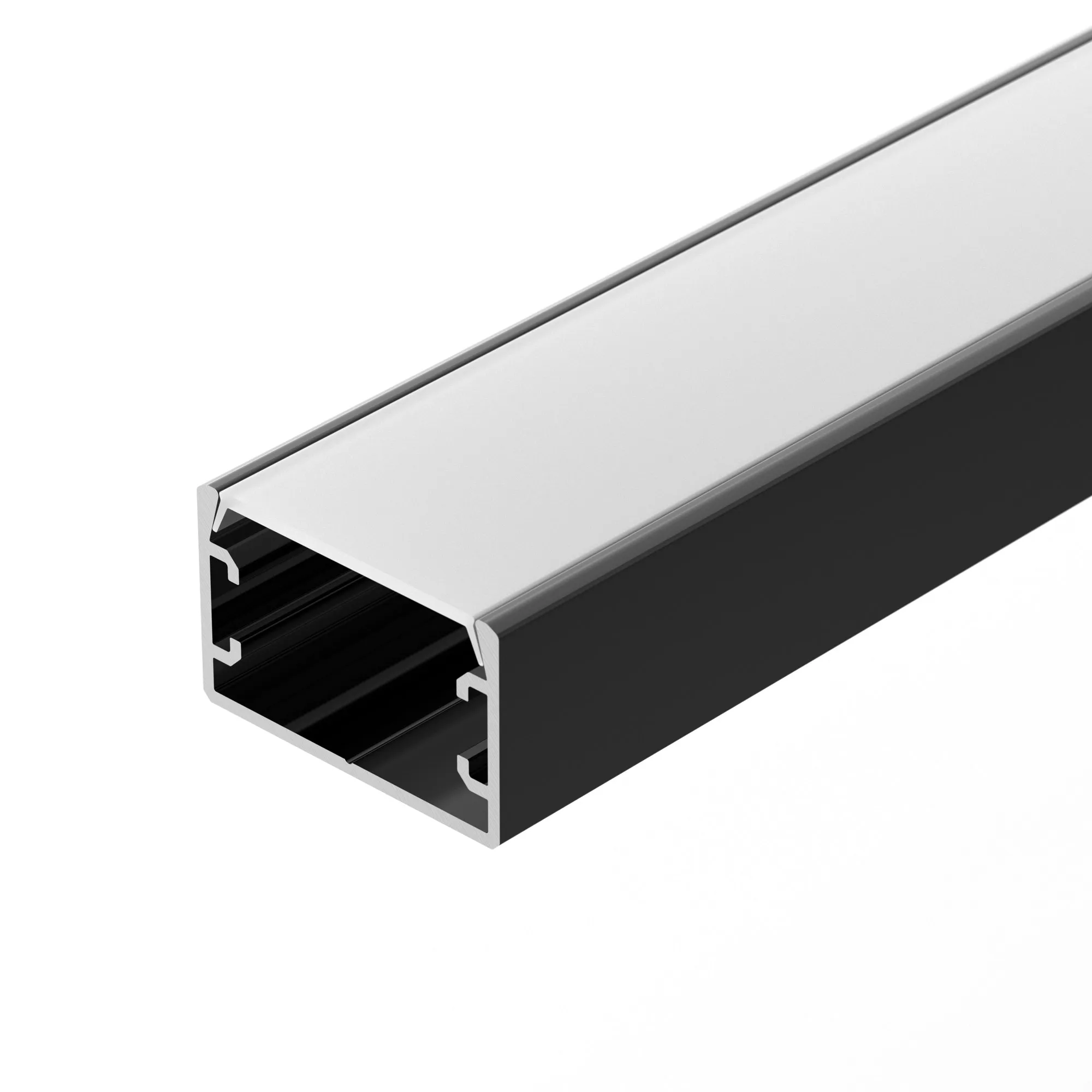 Профиль PLS-LOCK-H16-SMT-3000 ANOD BLACK (Arlight, Алюминий) - изображение товара