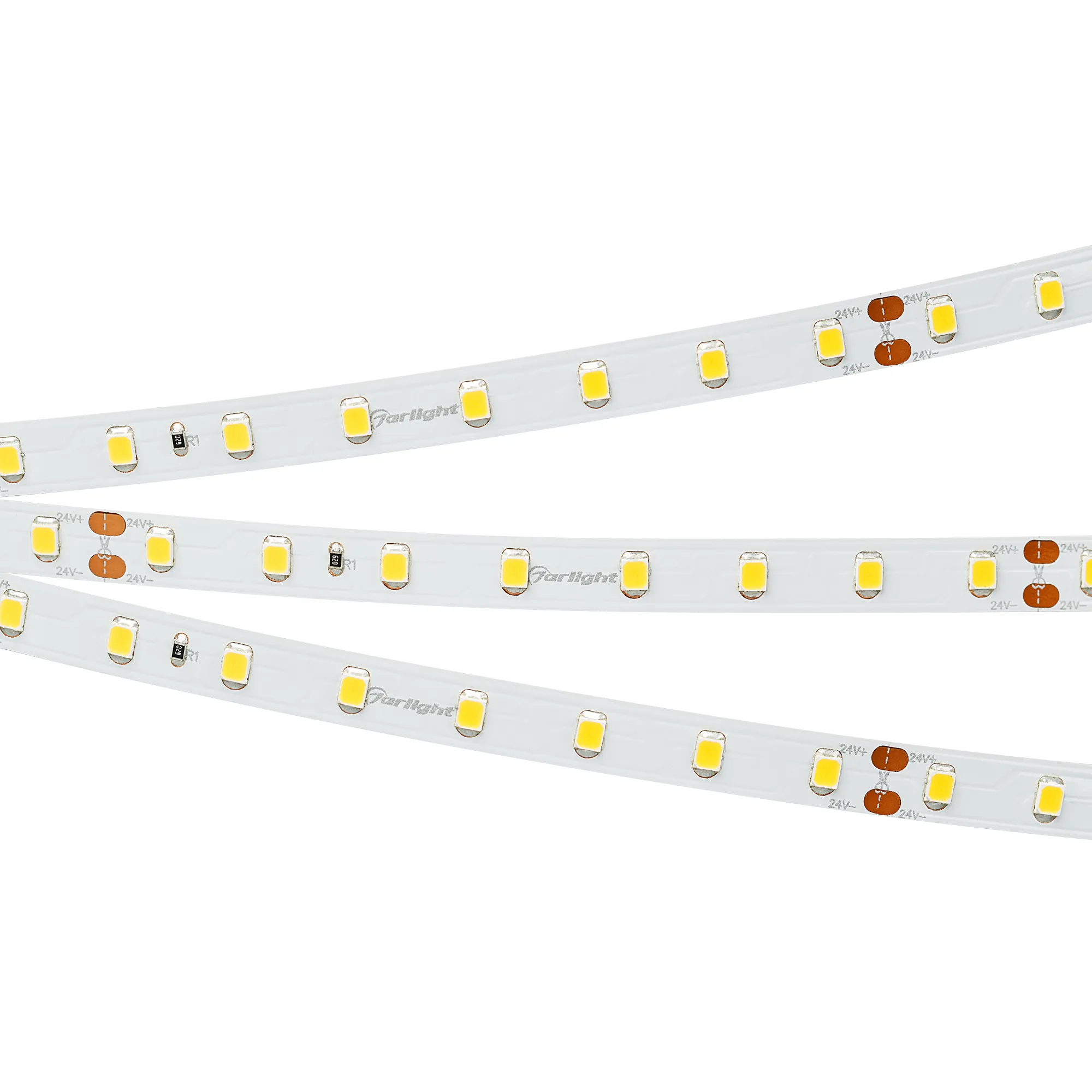 Лента светодиодная RT 2-5000 24V Warm3000 (2835, 80 LED/m, LUX) (Arlight, 6 Вт/м, IP20)
