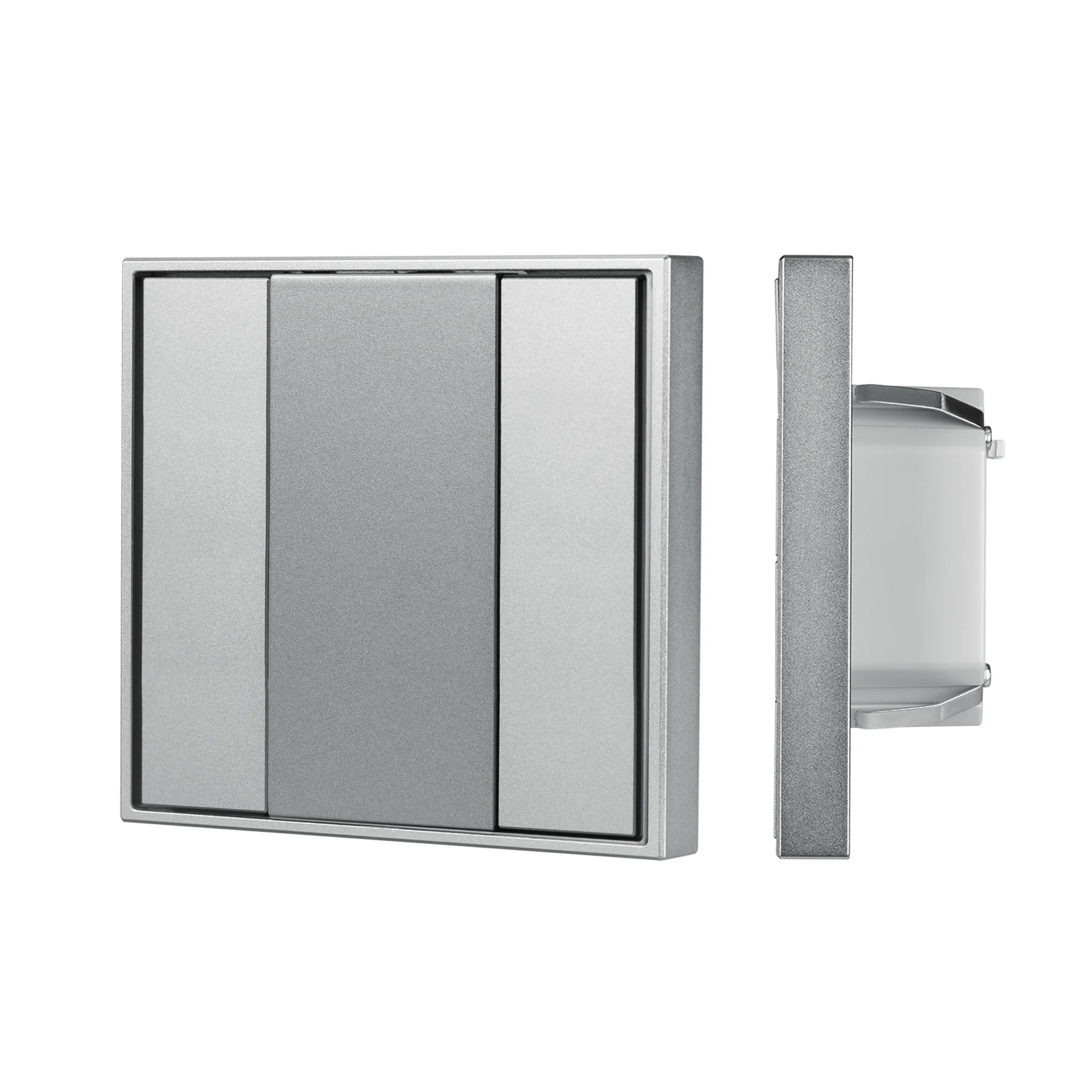 INTELLIGENT ARLIGHT Кнопочная панель DALI-201-23-2K-D2-IN Silver (BUS, Frame) (IARL, IP20 Металл, 3 года) - изображение товара