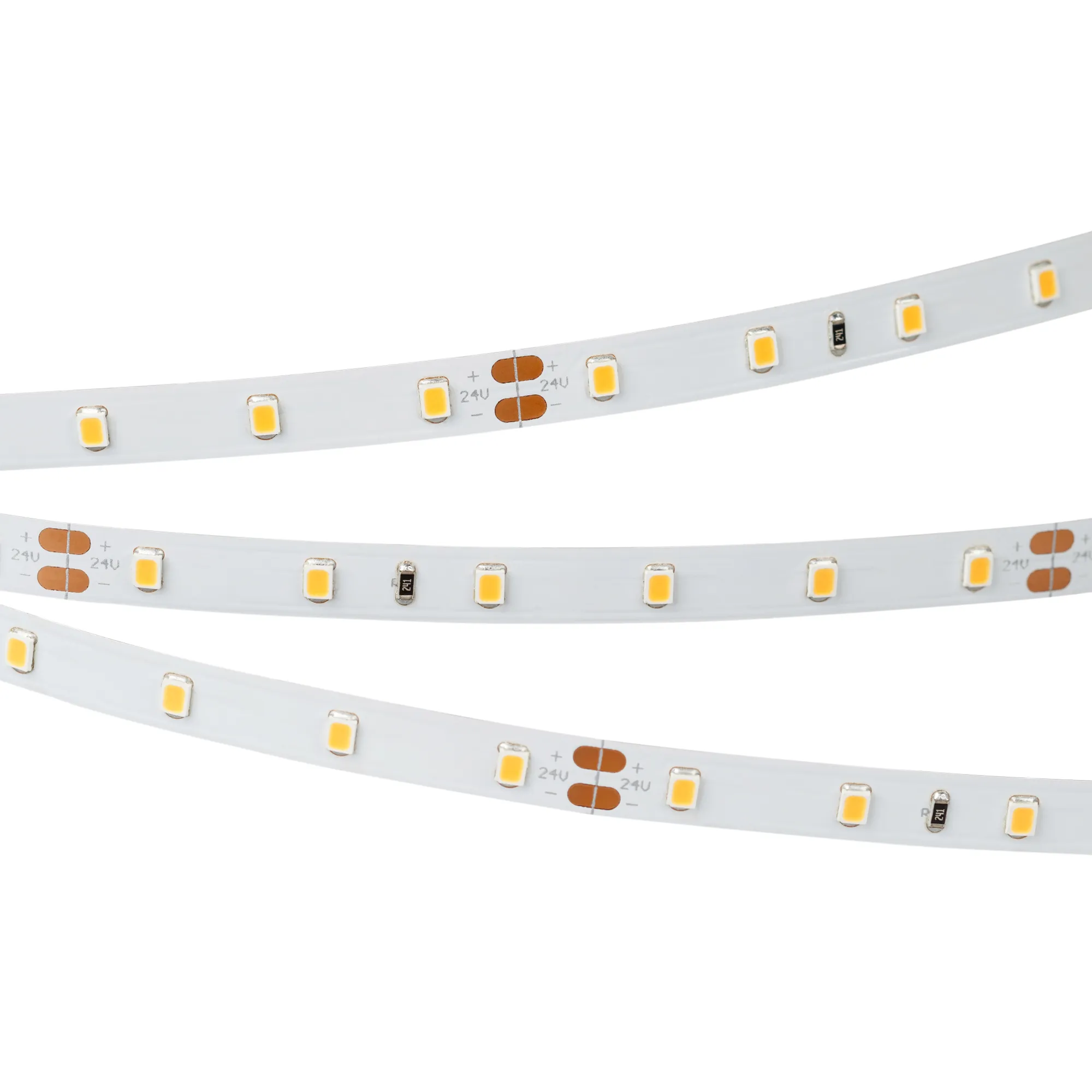 Лента светодиодная RT 2-5000 24V SUN Warm2700 (2835, 60 LED/m, LUX) (Arlight, 7.2 Вт/м, IP20)