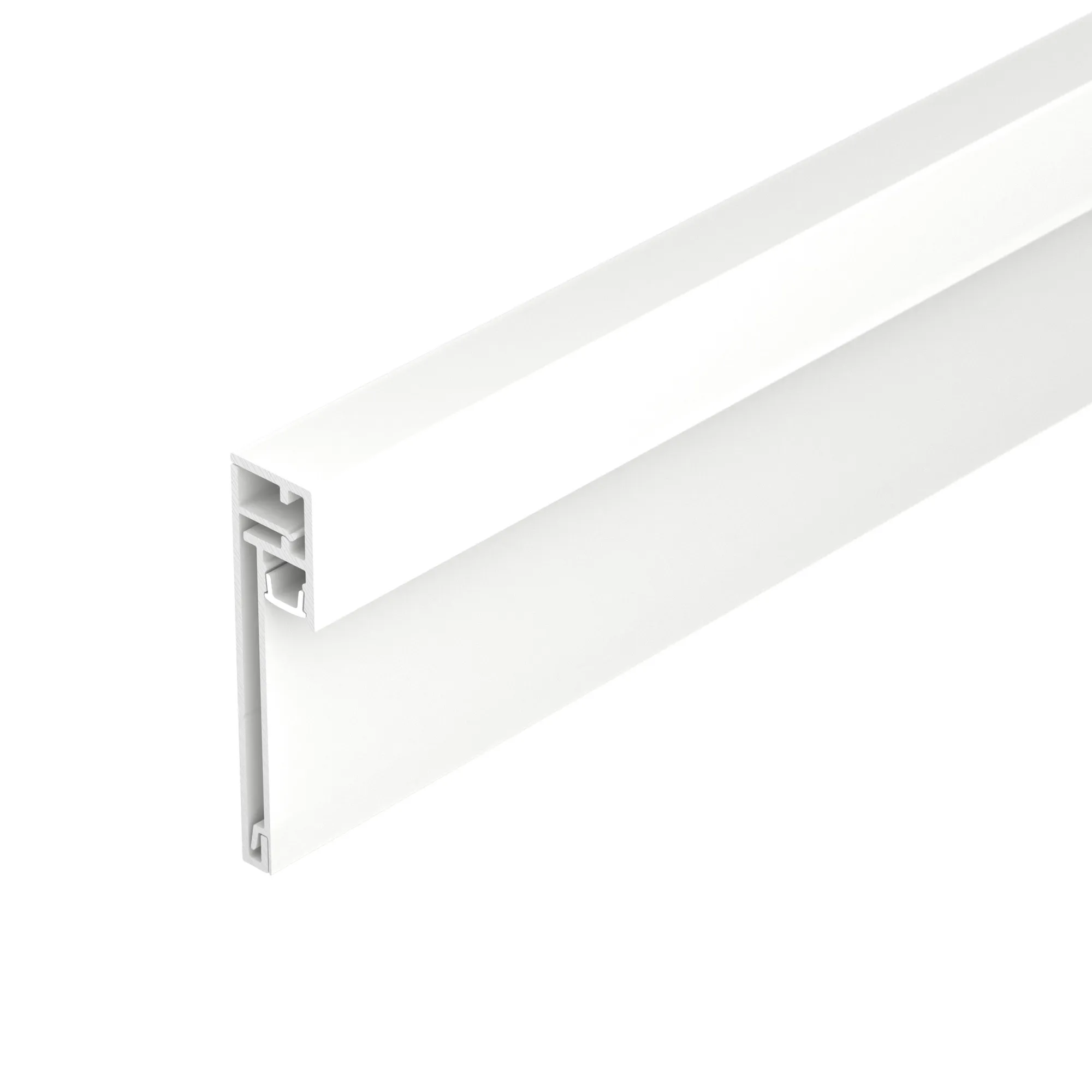 Профиль PLINTUS-H54B-2000 WHITE (Arlight, Алюминий) - изображение товара