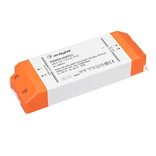 Блок питания ARV-SP-12132-PFC (12V, 11A, 130W) (Arlight, IP20 Пластик, 5 лет) - изображение товара