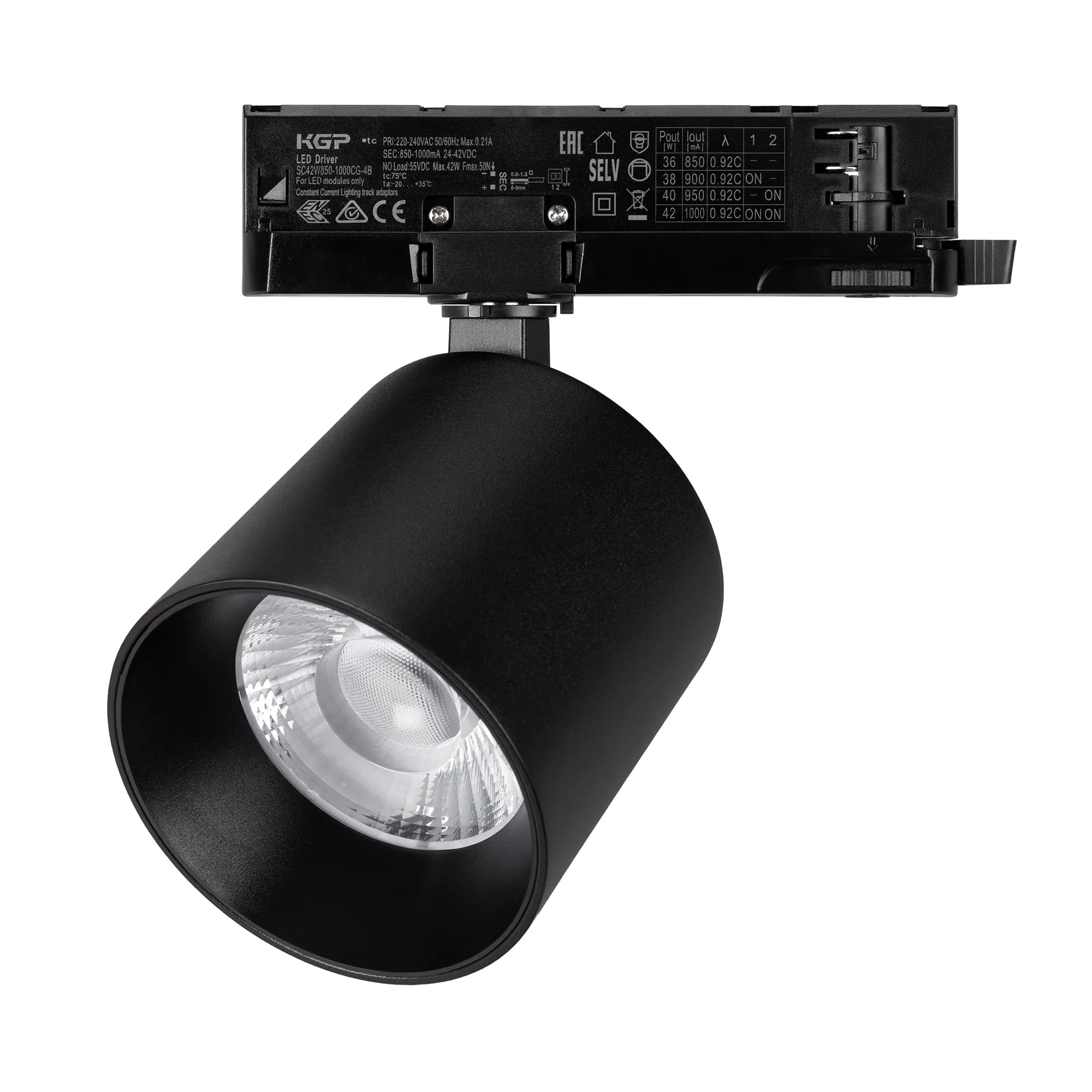 Светильник LGD-DYKE-4TR-R100-36W Day4000 (BK, 50 deg, 230V) (Arlight, IP20 Металл, 5 лет)