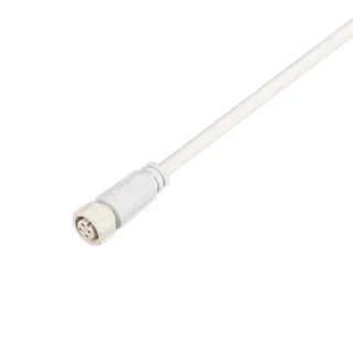 Коннектор питания ARL-MOONLIGHT-SPI/DMX-CON-POWER-FEMALE-WH (Arlight, IP67 Пластик, 3 года) - изображение товара