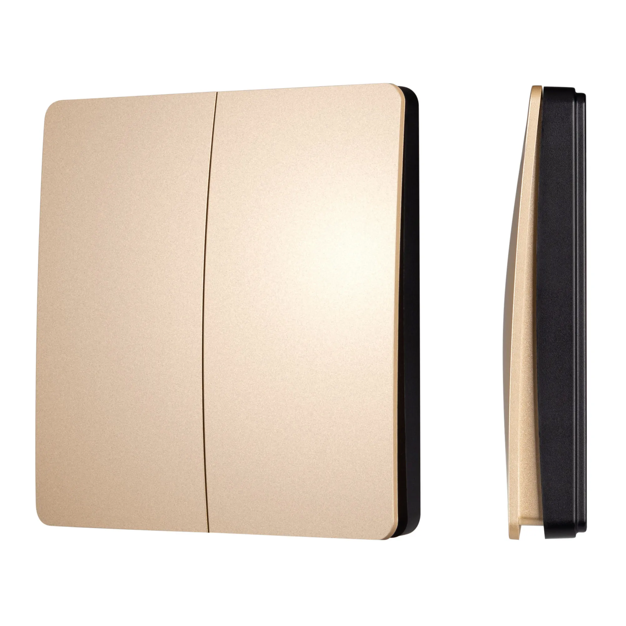 INTELLIGENT ARLIGHT Кнопочная панель KINETIC-801-22-2G-WP-SUF Gold (No battery, IP67, 433Mhz) (IARL, IP67 Пластик, 3 года) - изображение товара