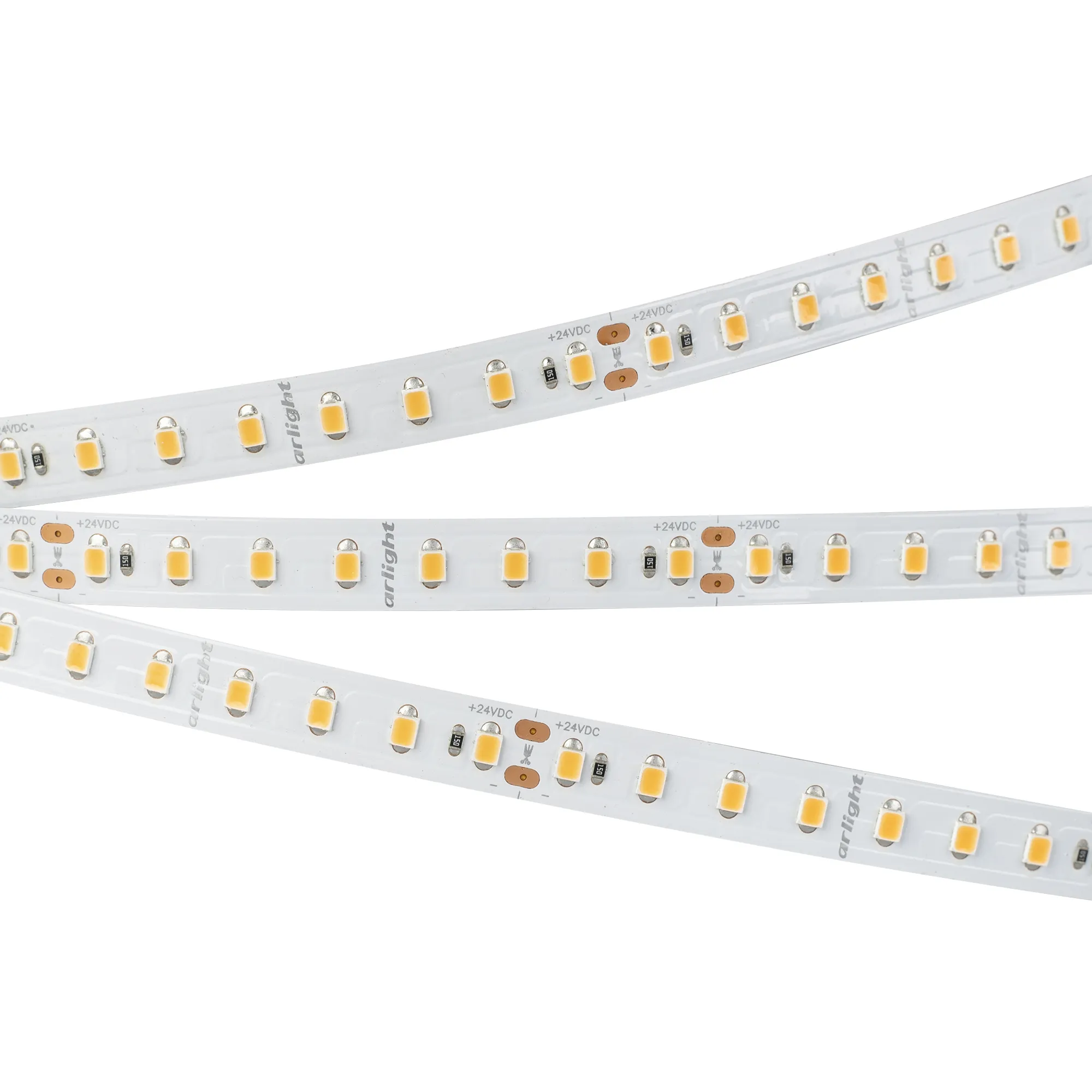 Лента светодиодная герметичная SHOP-SC-A112-10mm 24V Warm3000-Fruit (18.4 W/m, IP54, 2835, 5m) (Arlight, Открытый)
